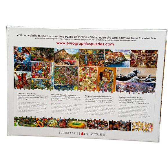 Eurographics The Love & Hope VW Bus Jigsaw Puzzle 1000 pc Volkswagon New Sealed - Picture 2 of 8